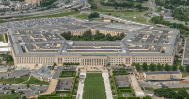 An aerial view of the Pentagon Photo Credit: Air Force Staff Sgt. Brittany A. Chase, DOD