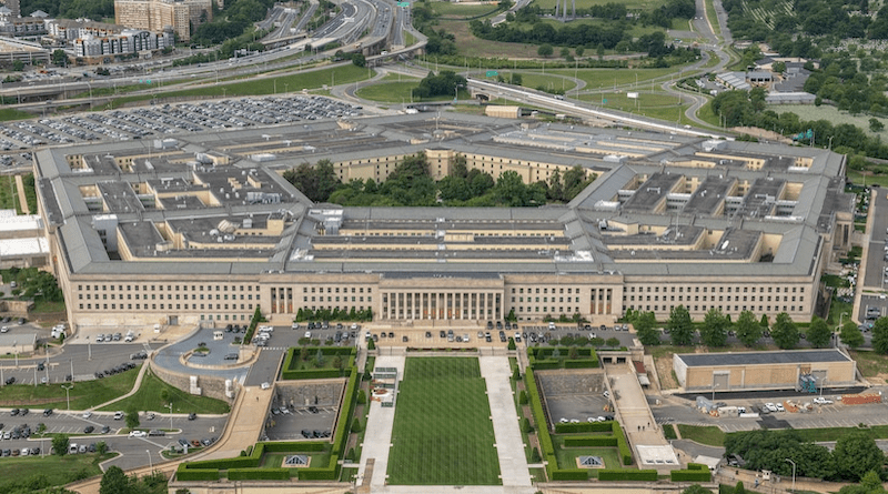 An aerial view of the Pentagon Photo Credit: Air Force Staff Sgt. Brittany A. Chase, DOD