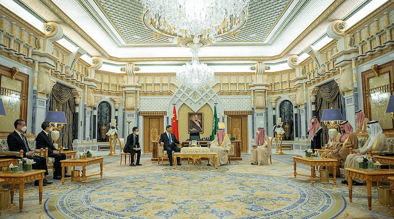 China’s President Xi Jinping with Saudi Arabia’s King Salman. Photo Credit: SPA