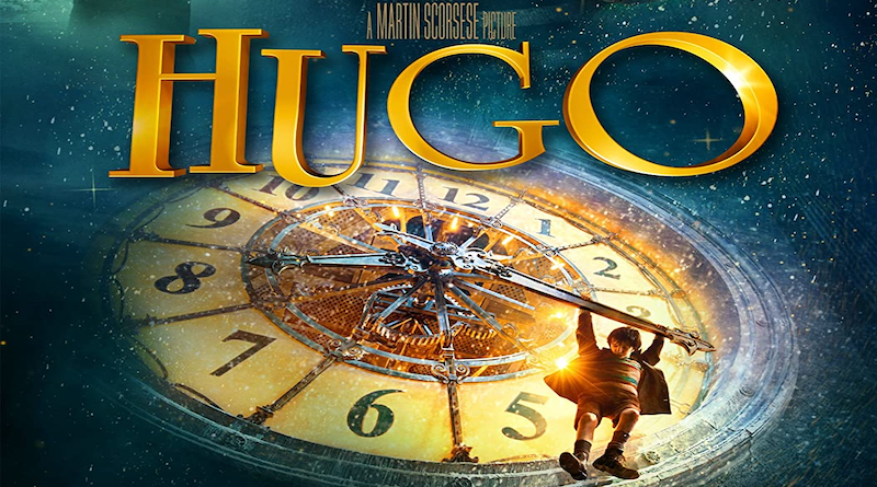 Detail of movie poster for Martin Scorsese’s Hugo. Credit: Paramount Pictures