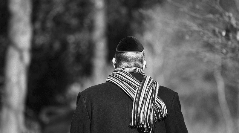 Man Jewish Skullcap Kippah Jew Religious