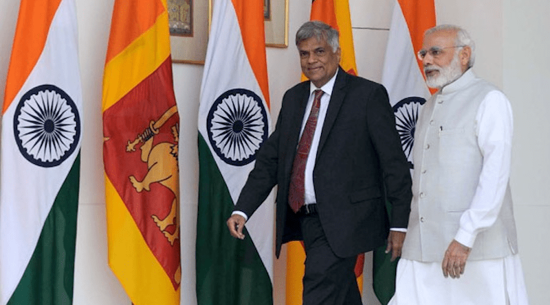 File photo of Sri Lanka's Ranil Wickremesinghe with India's Narendra Modi. Photo Credit: PM India