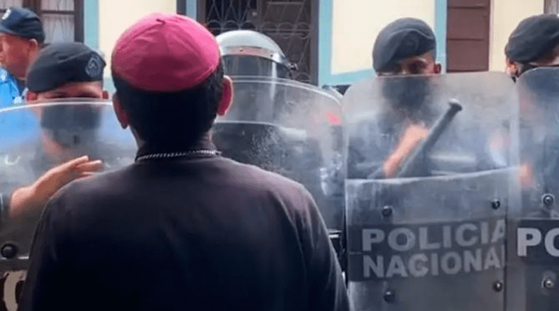 Bishop Rolando José Álvarez of the Diocese of Matagalpa, Nicaragua, was placed under house arrest by the police of Daniel Ortega's regime in early August 2022. | Photo credit: Diocese of Matagalpa