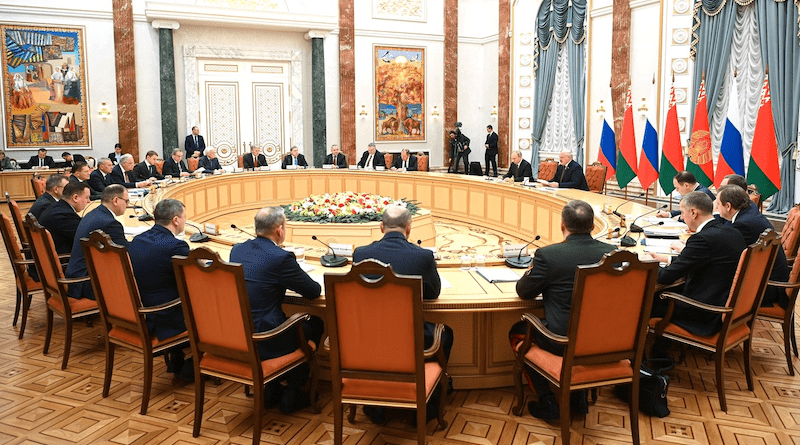 Russia-Belarus talks. Photo Credit: Kremlin.ru