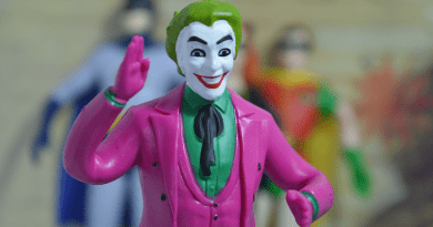 Joker Villain Comics Character Figurine Superhero
