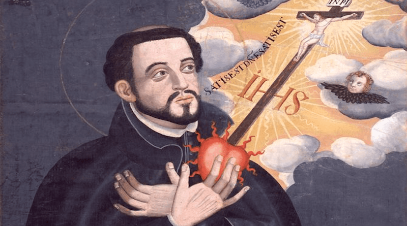 A 17th-century Japanese depiction of St. Francis Xavier, from the Kobe City Museum collection. | Public Domain.