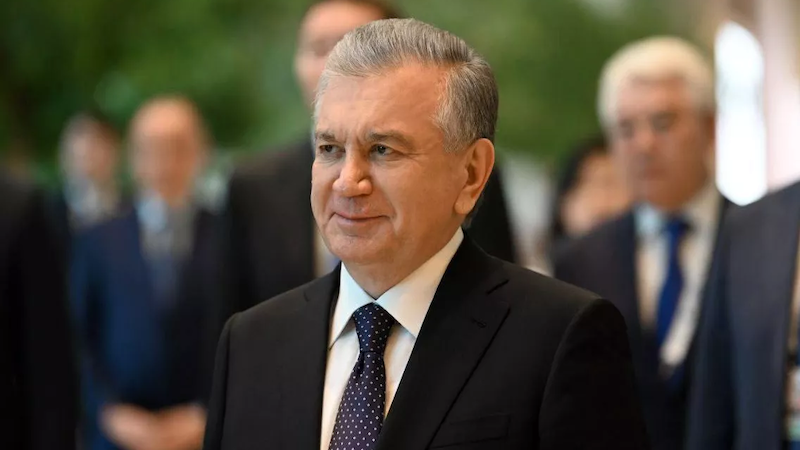 President of Uzbekistan Shavkat Mirziyoyev. Photo Credit: Presidential website