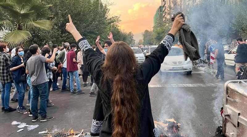 Anti-regime protest in Iran. Photo Credit: Social media