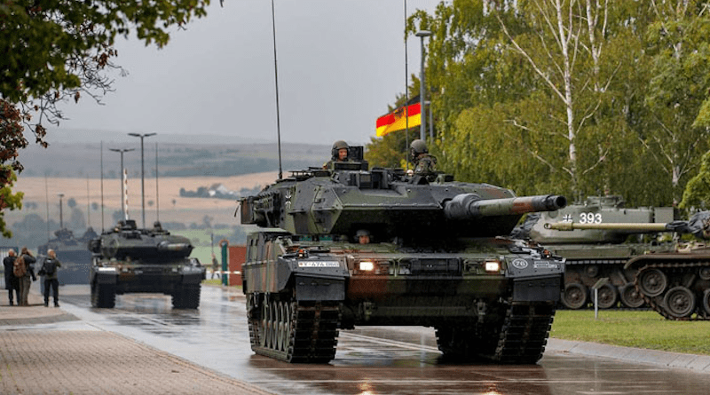 German tanks. Photo Credit: Germany's Bundeswehr