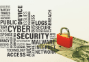 Cyber Security Word Computer Cloud Virus Trojan India Rupee Money Banknote