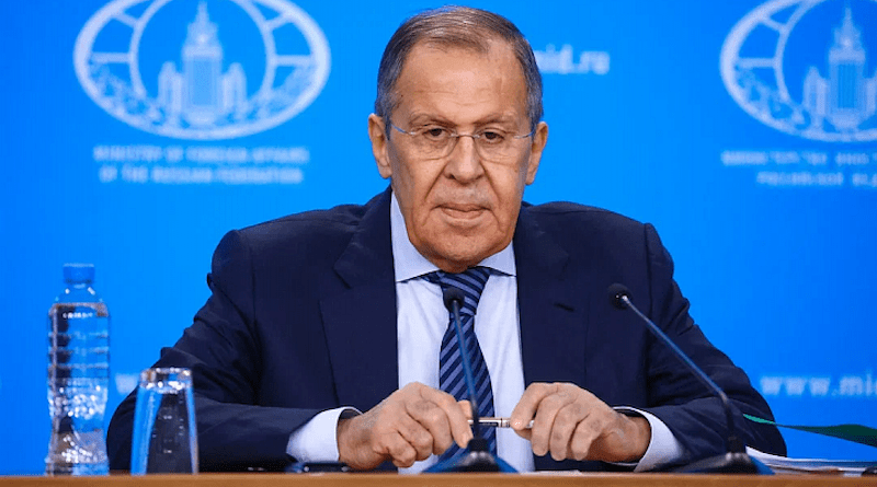 Russia's Foreign Minister Sergey Lavrov. (photo supplied)