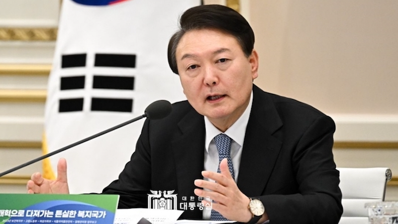 South Korea's President Yoon Suk Yeol. (Office of the 20th President)