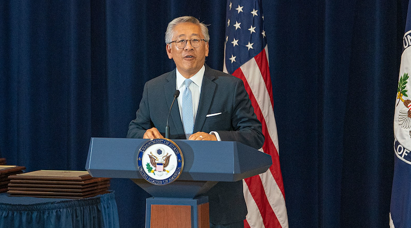 Assistant Secretary of State for South and Central Asian Affairs Donald Lu. Photo Credit: State Department photo by Freddie Everett/ Public Domain