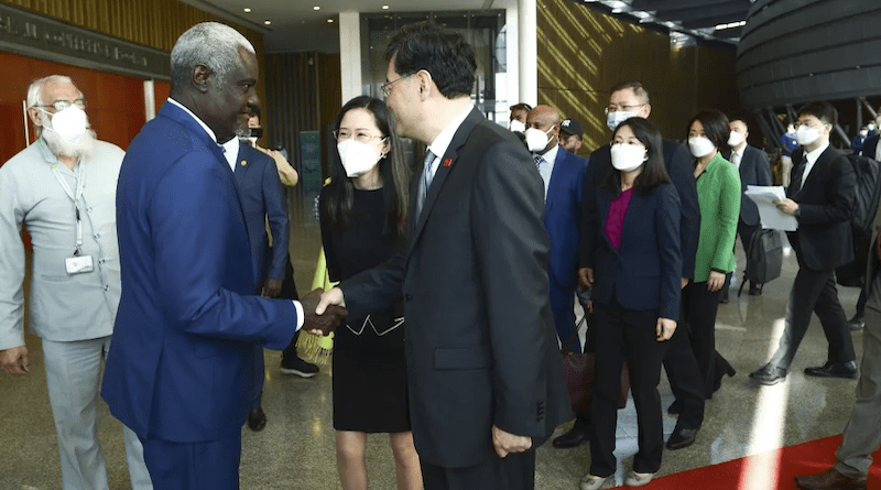China's Foreign Minister Qin Gang in Addis Ababa. (photo supplied)