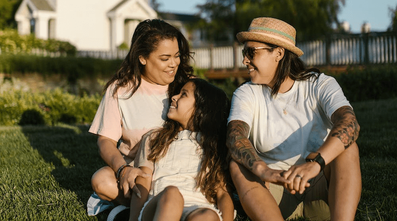 Native American Indian Family Couple Mother Father Child Daughter