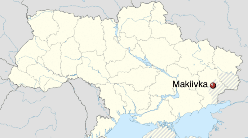 Location of Makiivka near Donetsk City, Ukraine. Photo Credit: Wikipedia Commons