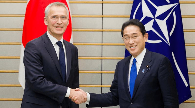 NATO Secretary General Jens Stoltenberg with Japanese Prime Minister Fumio Kishida. Photo Credit: NATO