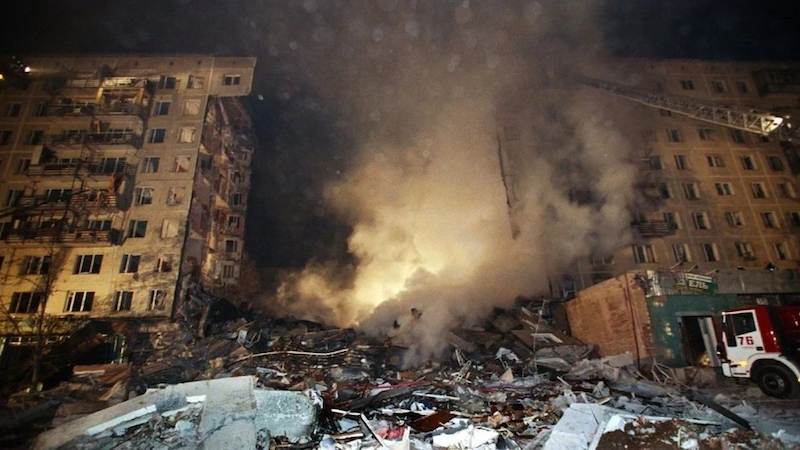 Aftermath of Russian bombing in Dnipro, Ukraine. Photo Credit: Ukraine Defense Ministry
