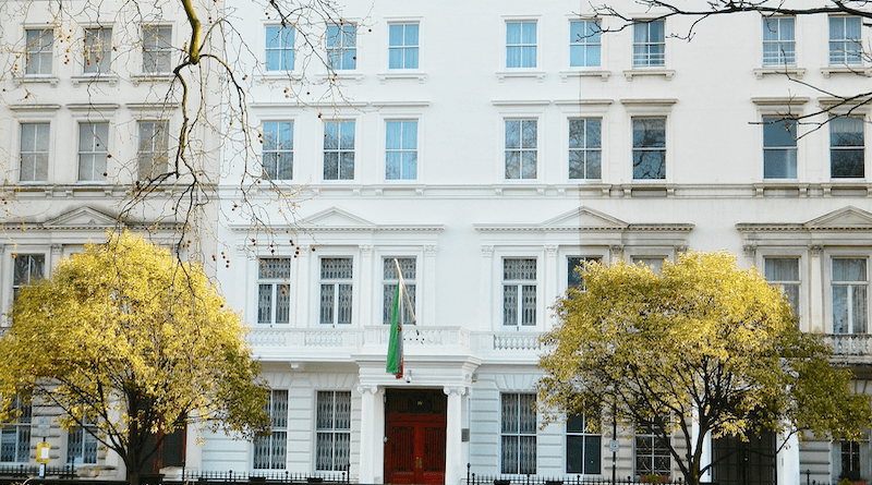 Embassy of the Islamic Republic of Iran, London. Photo Credit: Paasikivi, Wikipedia Commons