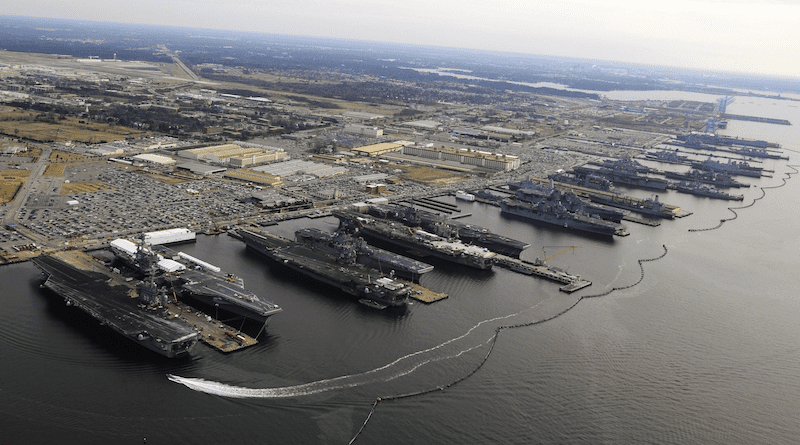 US Naval Station Norfolk. Photo Credit: Mass Communication Specialist 2nd Class Ernest R. Scott, Wikipedia Commons