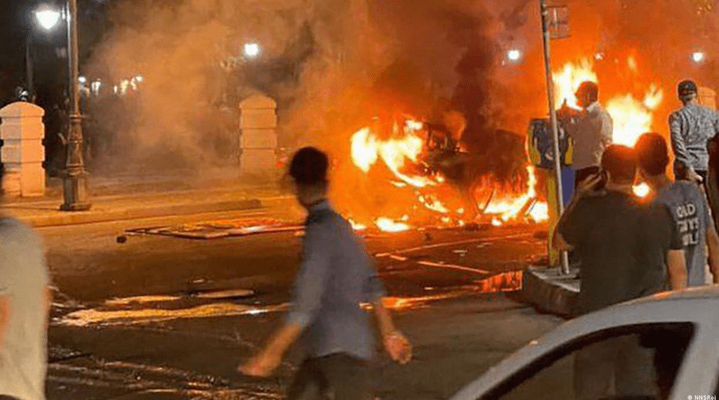 Anti-regime protest in Iran. Photo Credit: PMOI/MEK