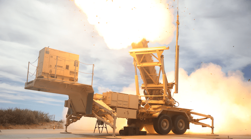 Soldiers conduct Patriot missile live-fire training at McGregor Range Complex at Fort Bliss, Texas. Photo Credit: Army Staff Sgt. Ian Vega-Cerezo