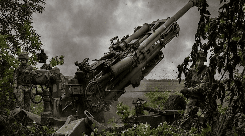 Undated photo of soldiers from Ukraine firing on Russian positions. Photo Credit: Mehr News Agency