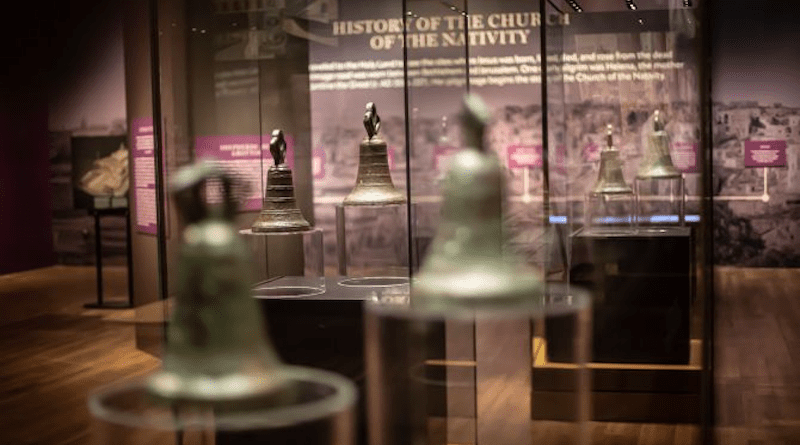 The bells that once graced the spires of the ancient Church of the Nativity in Bethlehem have traveled from the Holy Land to the Museum of the Bible in Washington, D.C. | Museum of the Bible