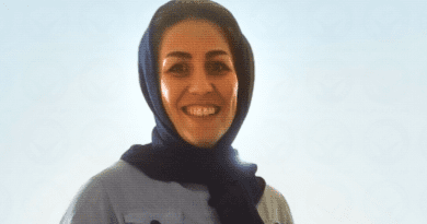 Iranian political prisoner Maryam Akbari Monfared. Photo Credit: PMOI/MEK