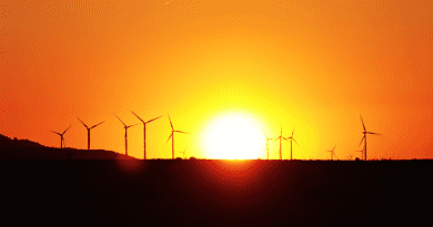 Sunset Pinwheels Environmental Engineering Wind Power Energy Turbine