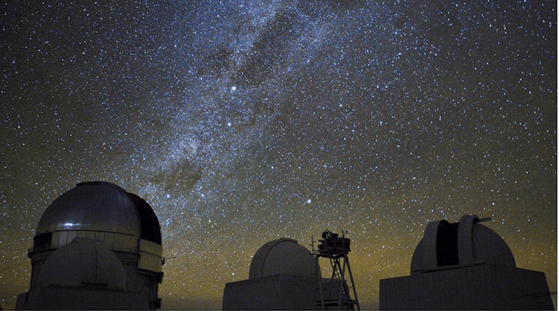 Scientists have released a new survey of all the matter in the universe, using data taken by the Dark Energy Survey in Chile and the South Pole Telescope. CREDIT: Photo by Andreas Papadopoulos