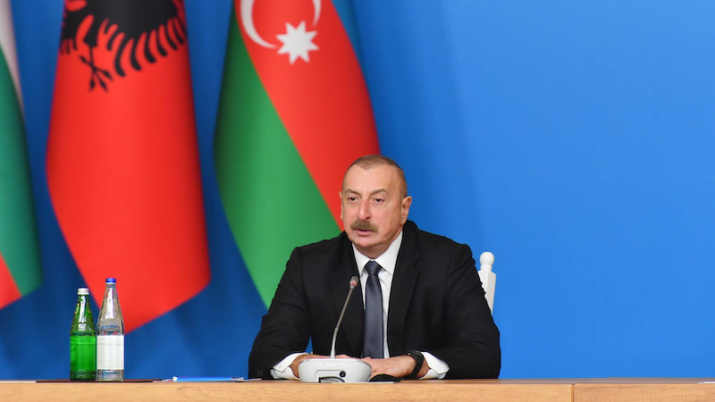 Azerbaijan's President Ilham Aliyev. Photo Credit: president.az