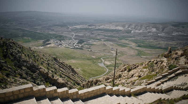 View from the Monastery of Saint Matthew (Der Mar Mattai) overlooking the Nineveh Plains. Photo Credit: Levi Clancy, Wikimedia Commons