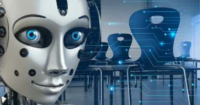 Ai Generated Robot Android Human Classroom Education Artificial Intelligence ChatGPT