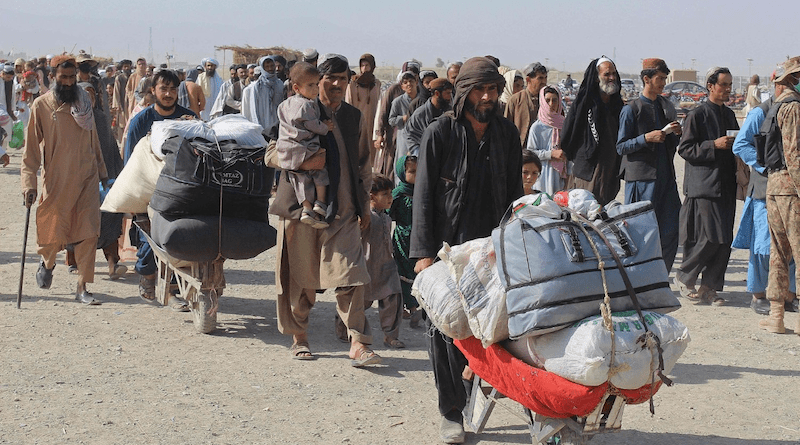 File photo of Afghan refugees at the Pakistan-Afghanistan border. Photo Credit: Vatican Media