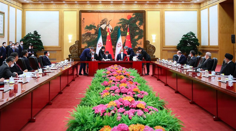 Iran and China sign 20 cooperation documents and memoranda of understanding at meeting in Beijing. Photo Credit: Tasnim News Agency
