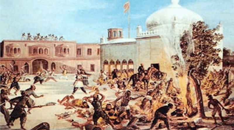 Saka Nankana Sahib (The Nankana Massacre). Credit: Author unknown