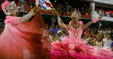 Samba dancers in Brazil. Photo Credit: Tânia Rêgo - Agência Brasil