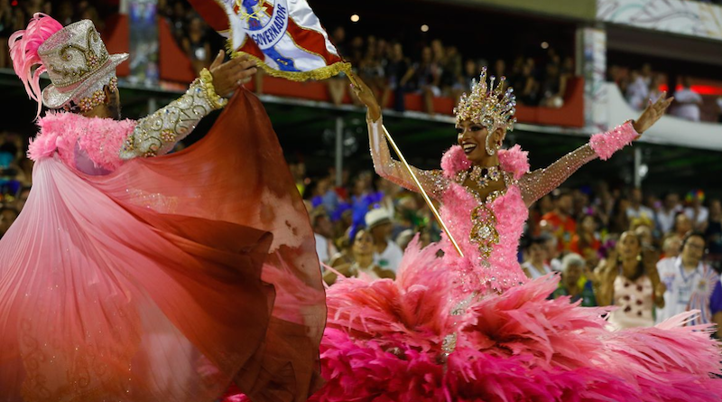Samba dancers in Brazil. Photo Credit: Tânia Rêgo - Agência Brasil