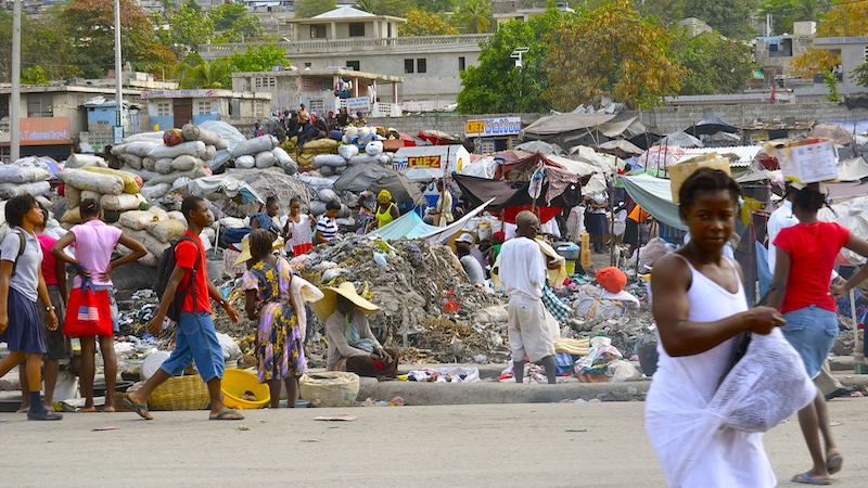 Poverty Helping People Volunteer Poverty Relief Haiti
