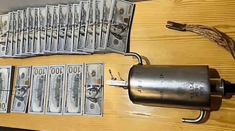 Three people were arrested by Uzbekistan police for plotting to sell homemade devices containing mercury and weapons-grade radioactive material. (Photo: Interior Ministry)