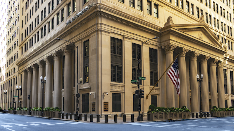 Chicago Federal Reserve Bank Building. Photo Credit: Joshua Woroniecki at Unsplash