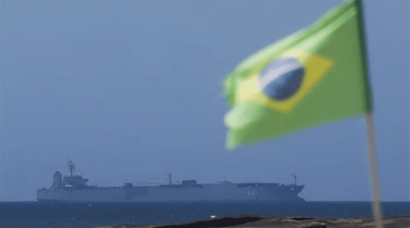 Iranian Navy offshore Brazil. Photo Credit: Tasnim News Agency