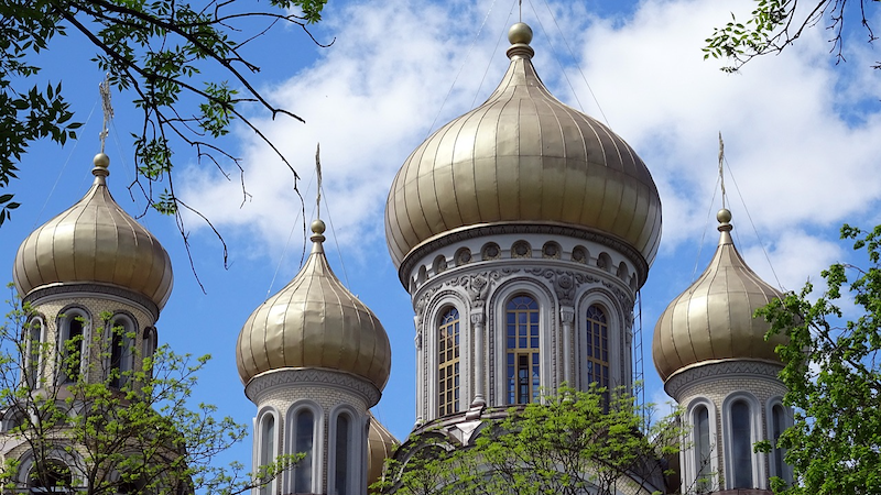 Church Orthodox Church Vilnius Lithuania