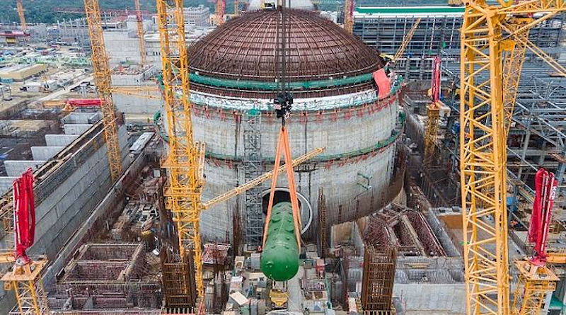The steam generator was installed in Bangladesh's nuclear power plant Rooppur unit 2 in October (Image: Rosatom)