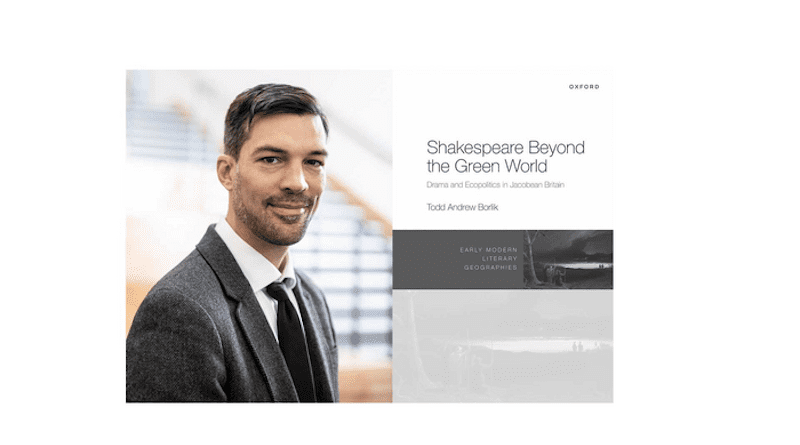 Dr Borlik’s studies and research have been linking Shakespeare to environmental concerns of the 16th and 17th centuries for around 20 years. Now he has brought it together in Shakespeare Beyond the Green World - Drama and Ecopolitics in Jacobean Britain, published by Oxford University Press. CREDIT: Oxford University Press