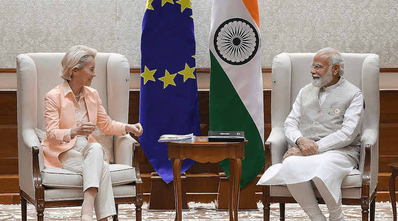 File photo of President of the European Commission Ursula Von Der Leyen with India's PM Narendra Modi. Photo Credit: PM India Office, Wikipedia Commons