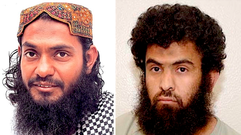 Ahmed Rabbani and Abdul Rahim Rabbani, photographed at Guantánamo.