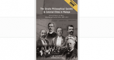 Lim Teck Ghee's and Charles Brophy's "The Straits Philosophical Society and Colonial Elites in Malaya: Selected Papers on Race, Identity, and Social Order 1893-1915"