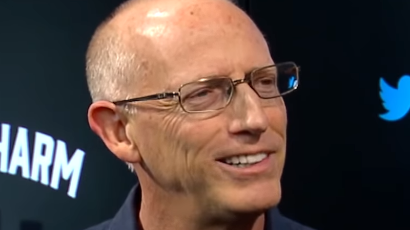 Scott Adams. Photo Credit: Art of Charm, Wikipedia Commons